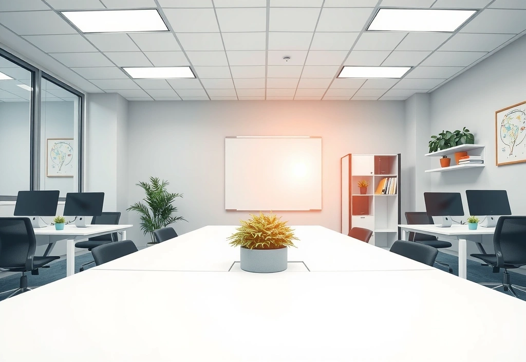 Commercial office cleaning results