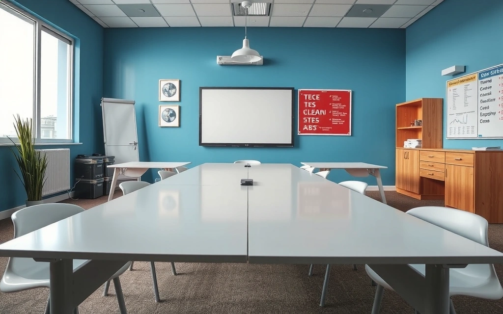 Educational institution cleaning services