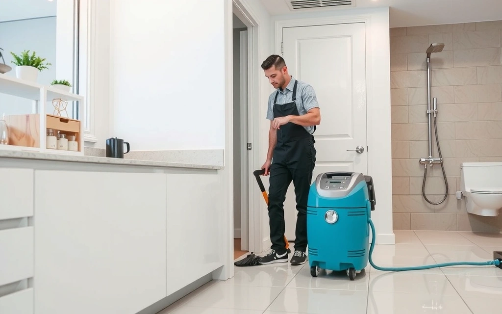 Kitchen and bathroom deep cleaning