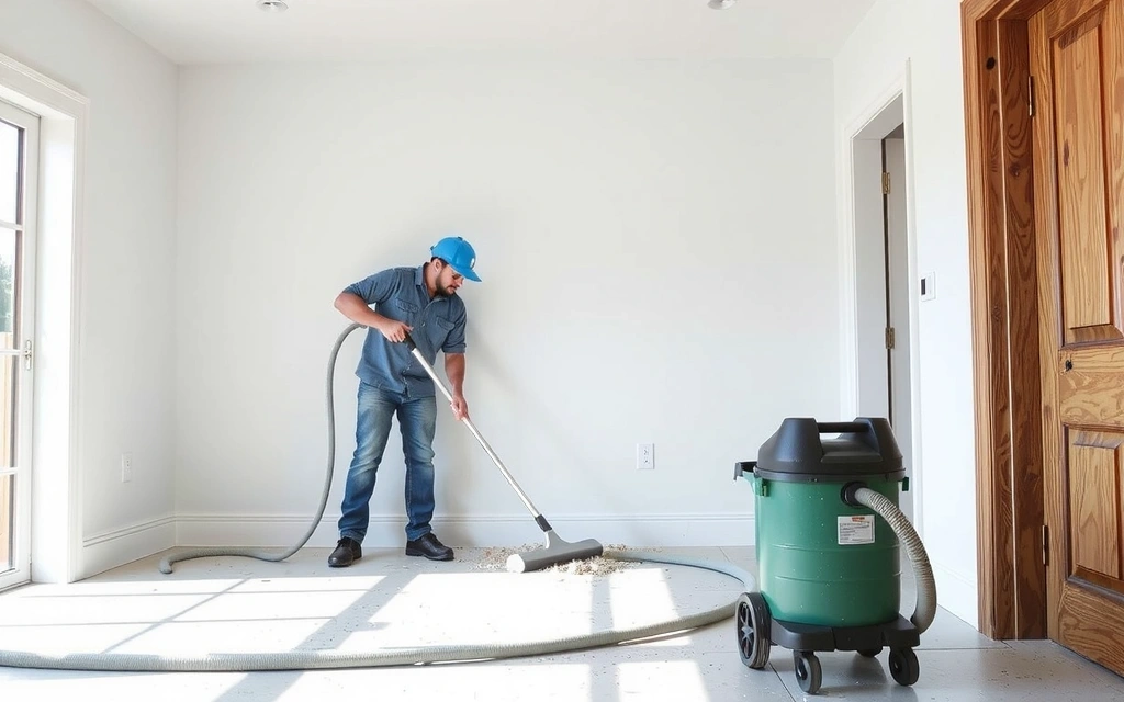 Post-renovation cleaning service