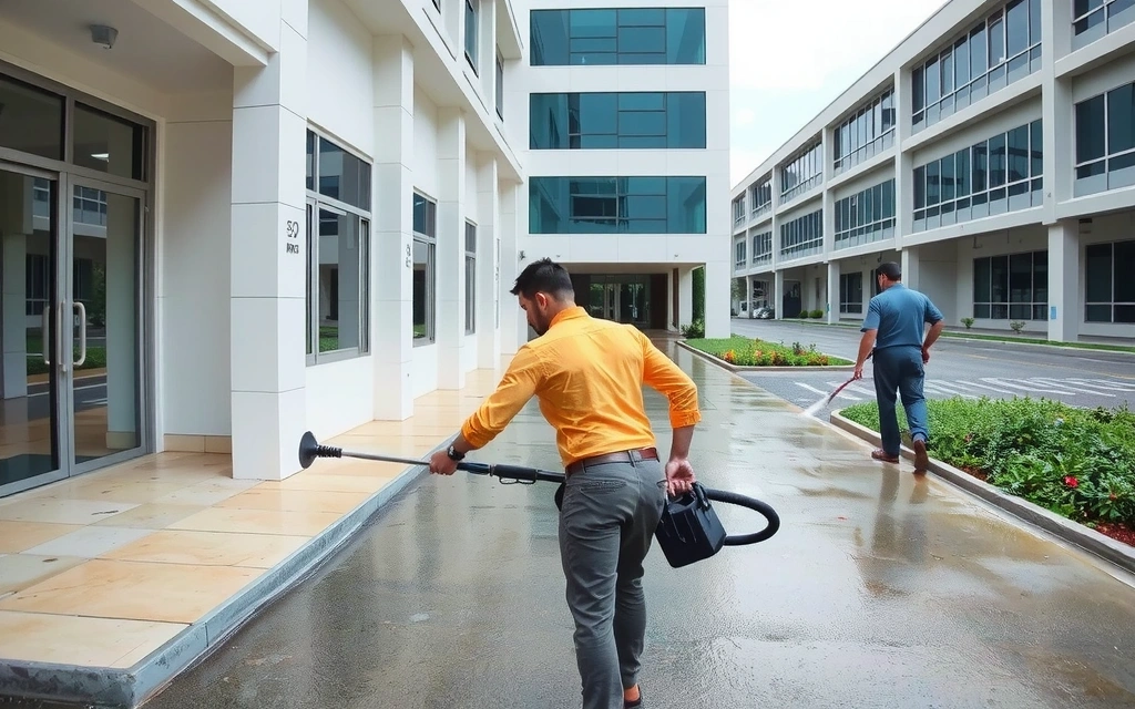 Pressure washing services